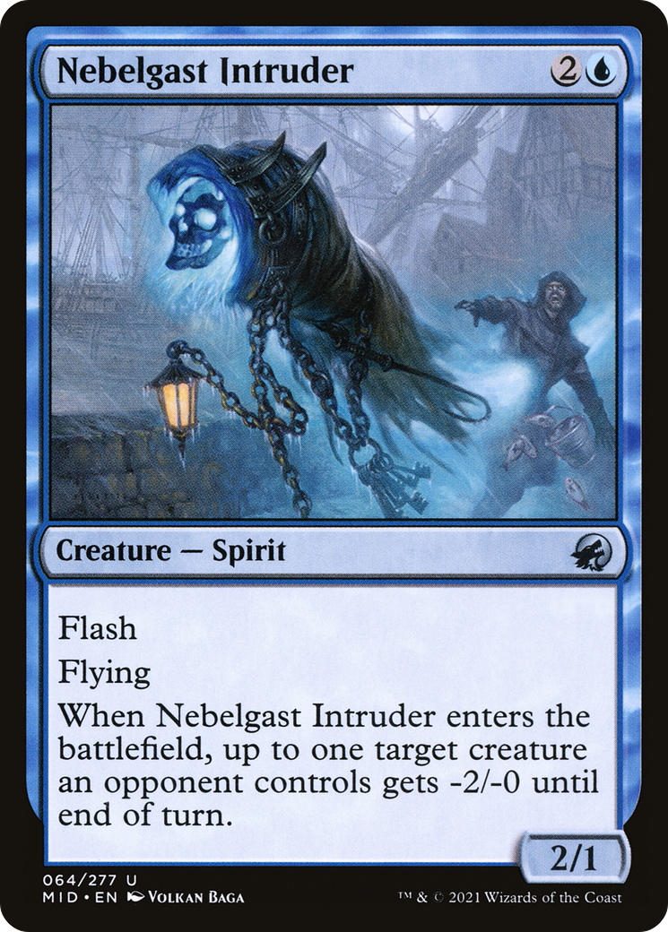 {C} Nebelgast Intruder [Innistrad: Midnight Hunt][MID 064]