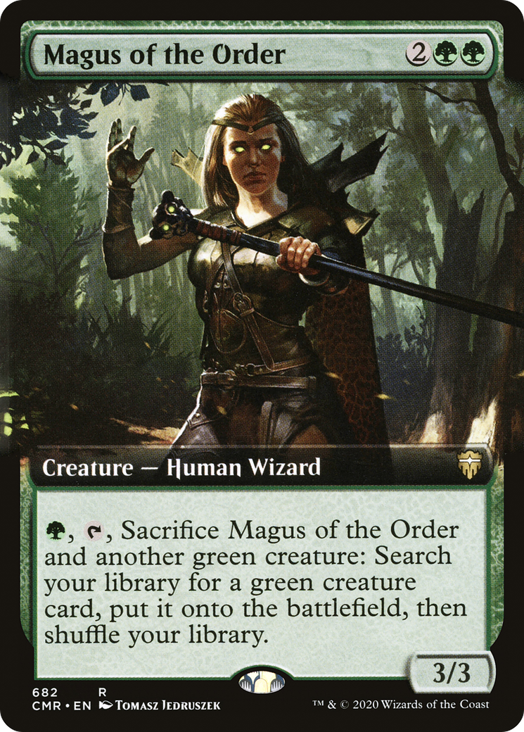 {R} Magus of the Order (Extended Art) [Commander Legends][CMR 682]