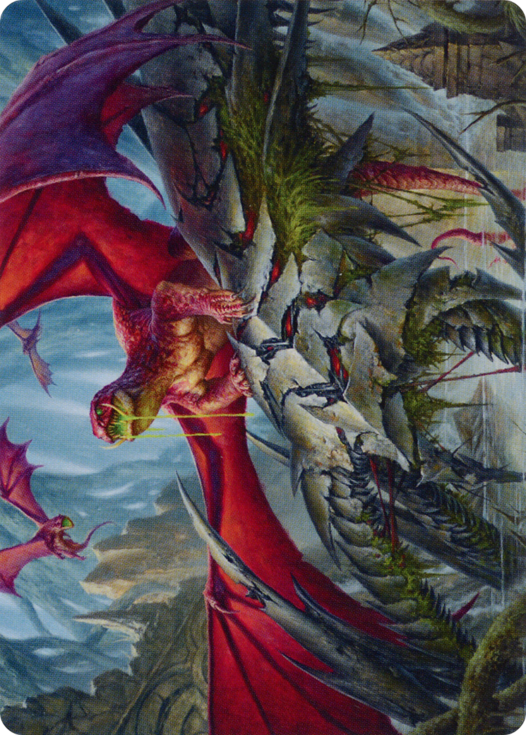 {A} Hoarding Broodlord Art Card [March of the Machine Art Series][AMOM 023]