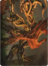 {A} Ashaya, Soul of the Wild Art Card [Zendikar Rising Art Series][AZNR 069]