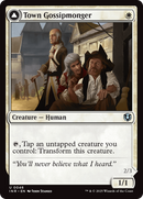 {C} Town Gossipmonger // Incited Rabble [Innistrad Remastered][INR 046]