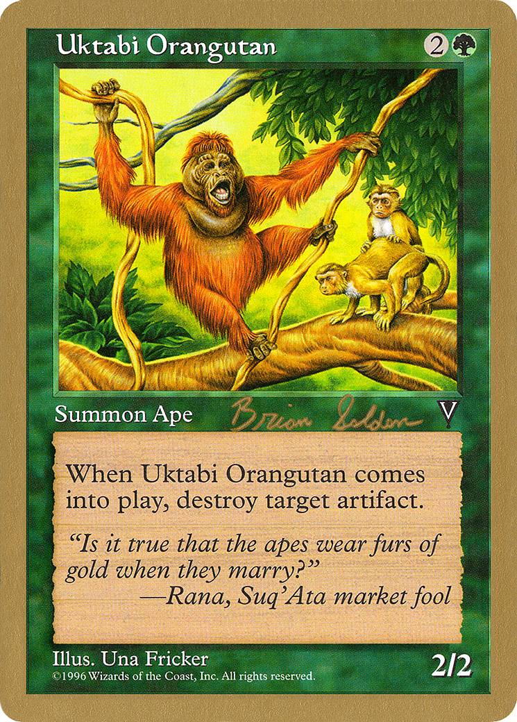 {C} Uktabi Orangutan (Brian Selden) [World Championship Decks 1998][GB WC98 BS123]