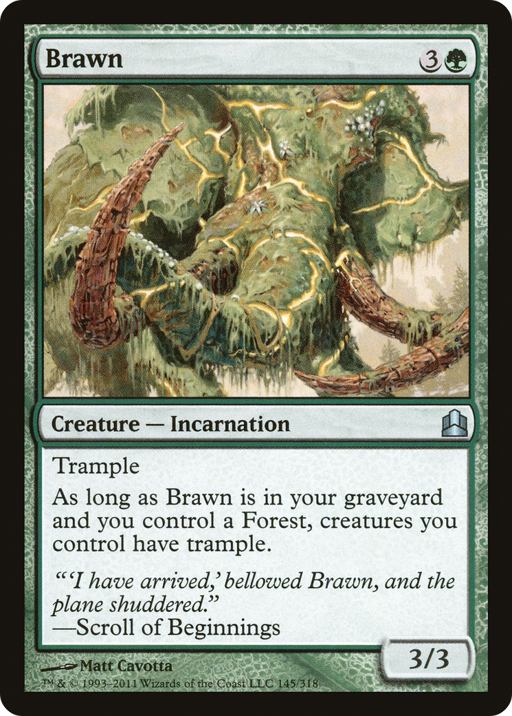 {C} Brawn [Commander 2011][CMD 145]