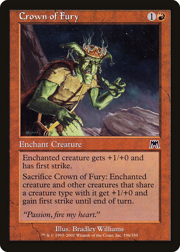 {C} Crown of Fury [Onslaught][ONS 196]