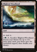 {C} Blighted Woodland [Commander 2018][C18 236]