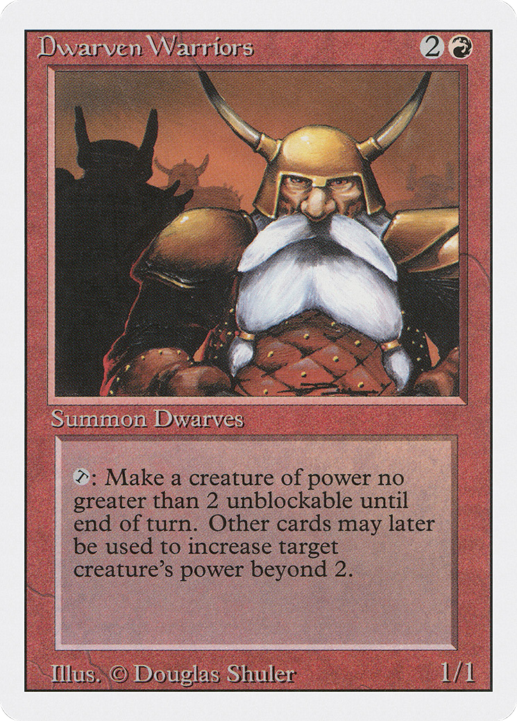 {C} Dwarven Warriors [Revised Edition][3ED 144]