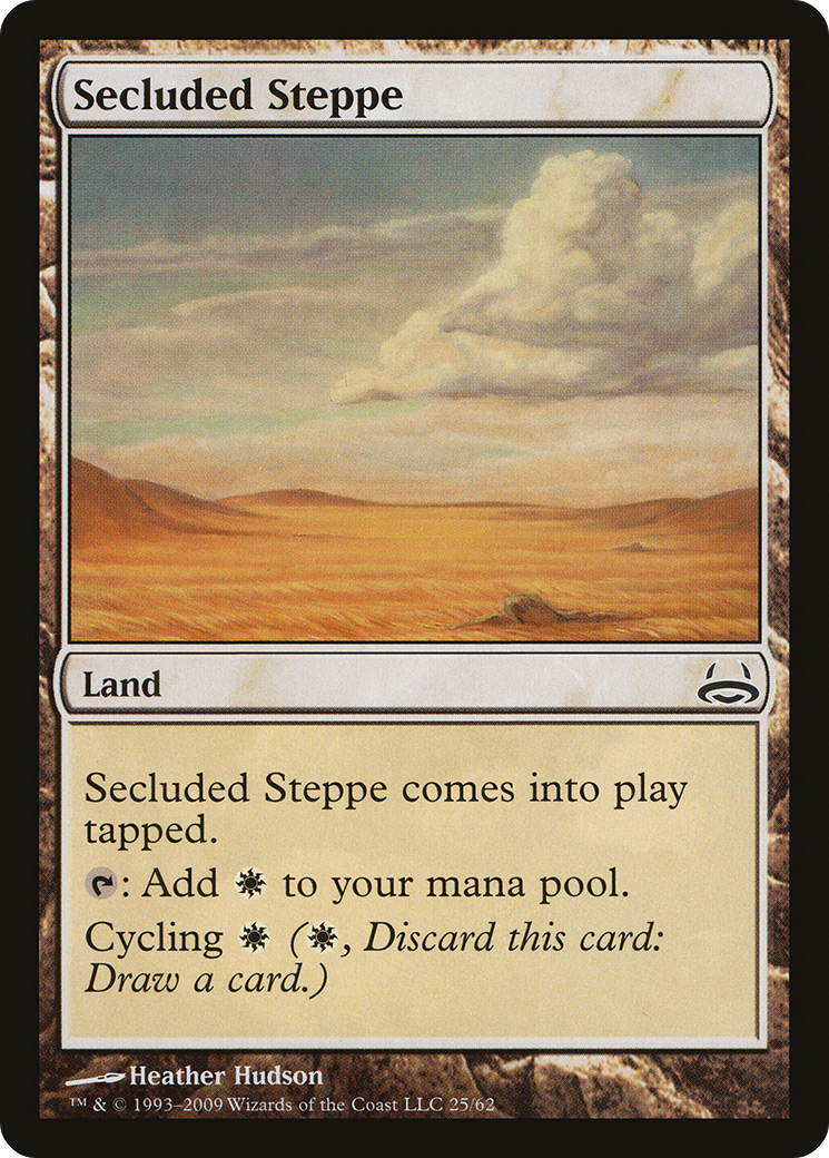 {C} Secluded Steppe [Duel Decks: Divine vs. Demonic][DDC 025]