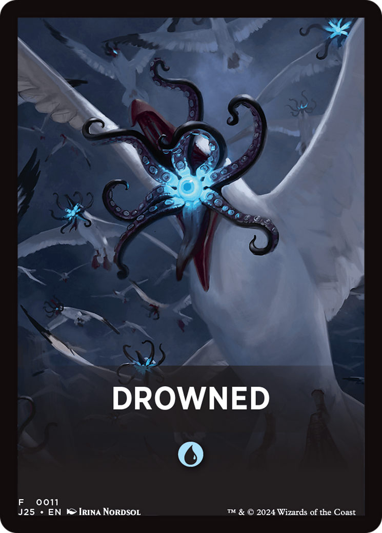 {R} Drowned Theme Card [Foundations Jumpstart Front Cards][FC TJ25 011]