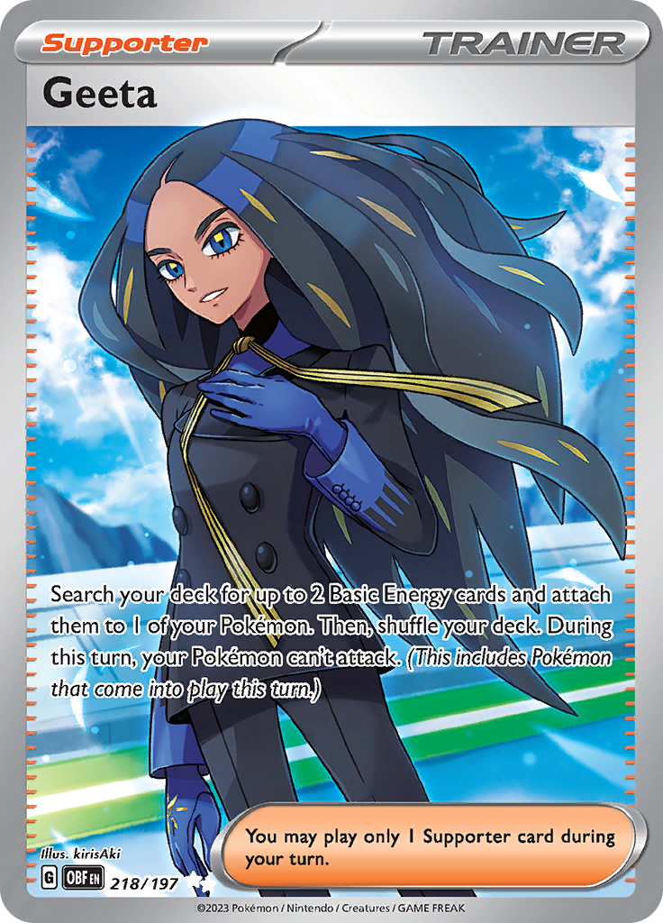 [TR] Geeta (218/197) [Scarlet & Violet: Obsidian Flames]