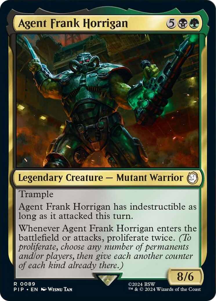 {R} Agent Frank Horrigan [Fallout][PIP 089]