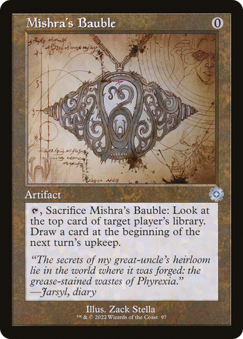 {C} Mishra's Bauble (Retro Schematic) [The Brothers' War Retro Artifacts][BRR 097]