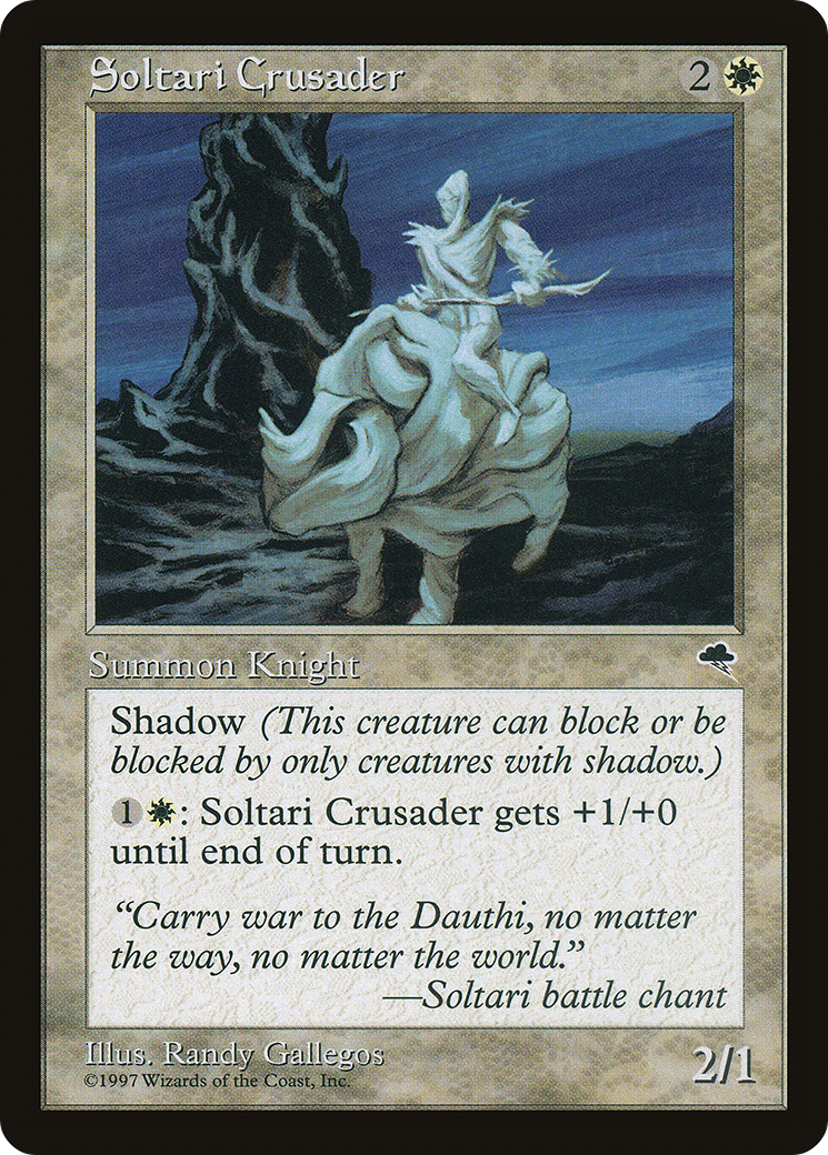 {C} Soltari Crusader [Tempest][TMP 041]