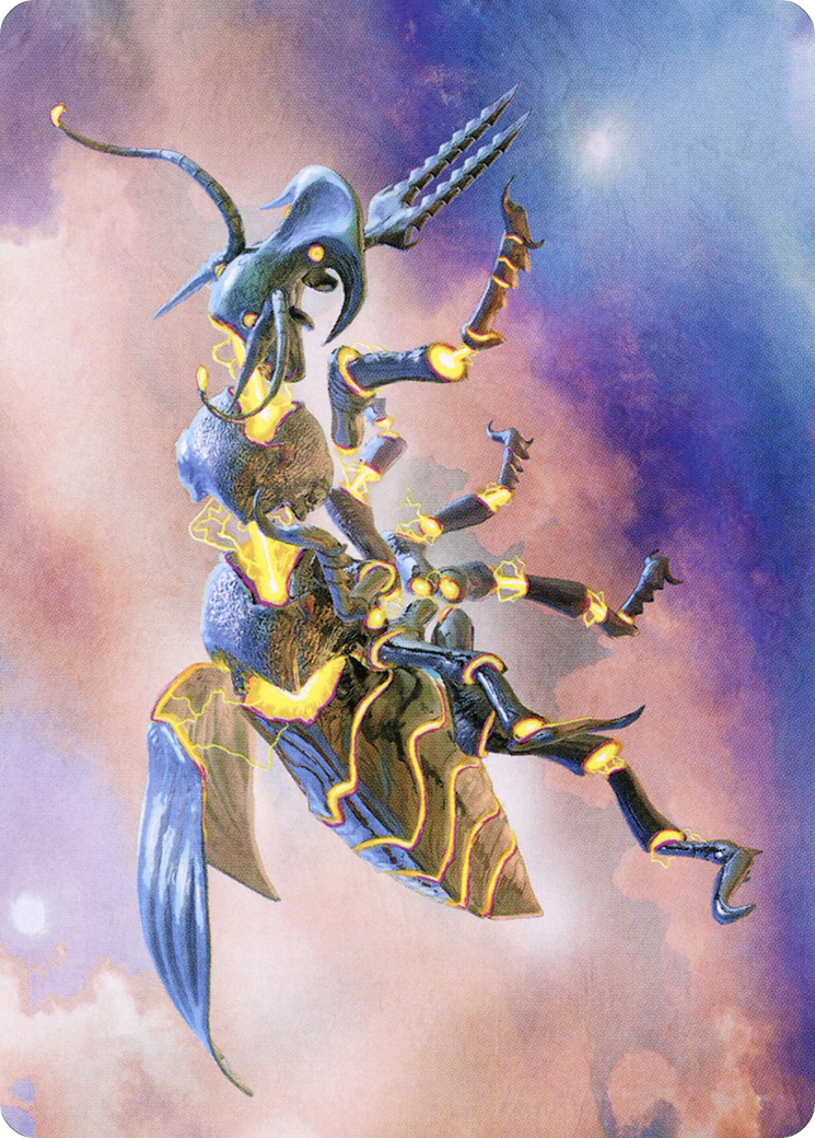 {A} Zabaz, the Glimmerwasp Art Card [Modern Horizons 2 Art Series][AMH2 065]
