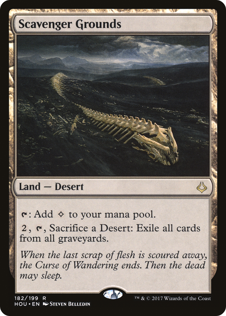 {R} Scavenger Grounds [Hour of Devastation][HOU 182]