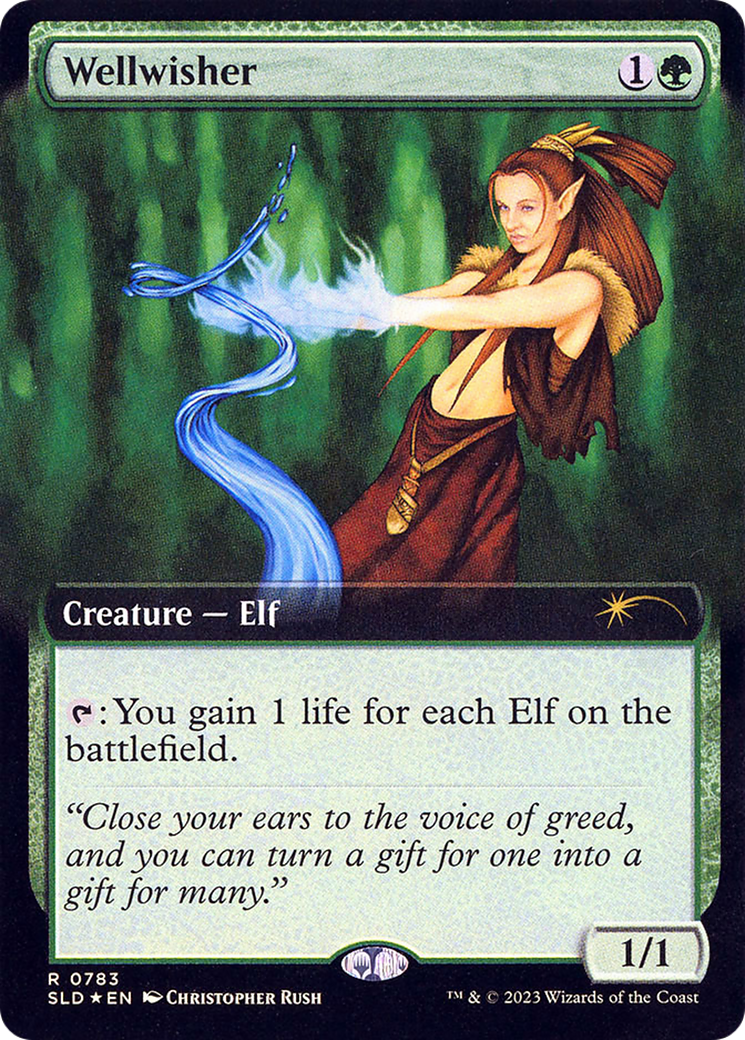 {R} Wellwisher (Extended Art) [Secret Lair Drop Series][SLD 783]
