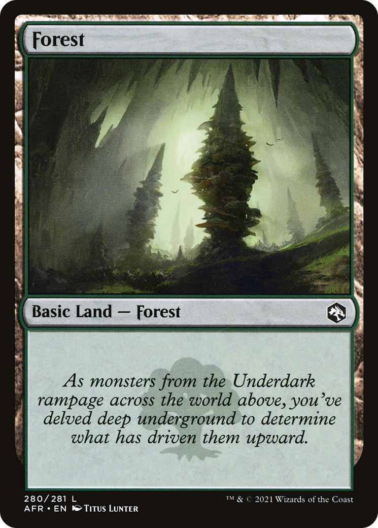 {B}[AFR 280] Forest (280) [Dungeons & Dragons: Adventures in the Forgotten Realms]