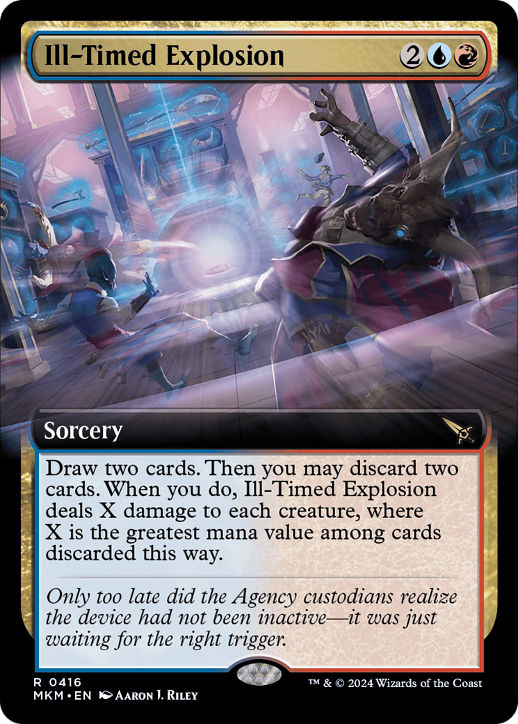 {@R} Ill-Timed Explosion (Extended Art) [Murders at Karlov Manor][MKM 416]