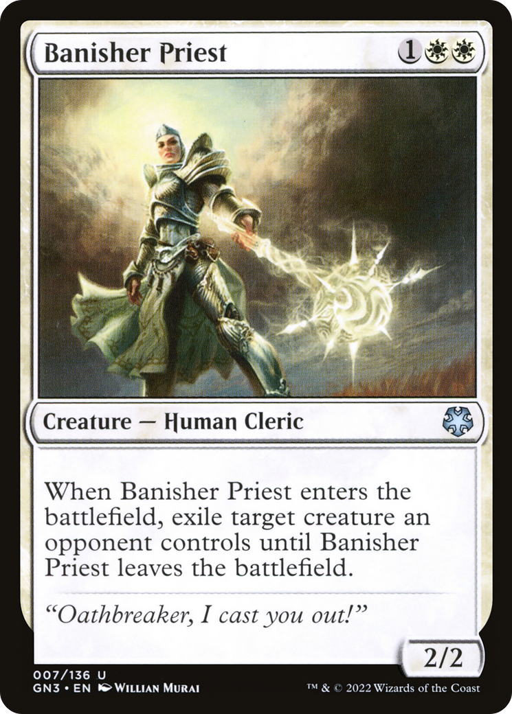 {C} Banisher Priest [Game Night 2022][GN3 007]
