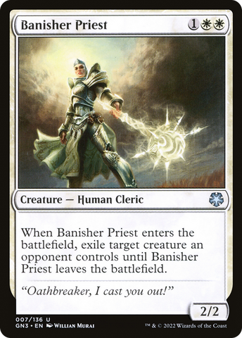 {C} Banisher Priest [Game Night 2022][GN3 007]