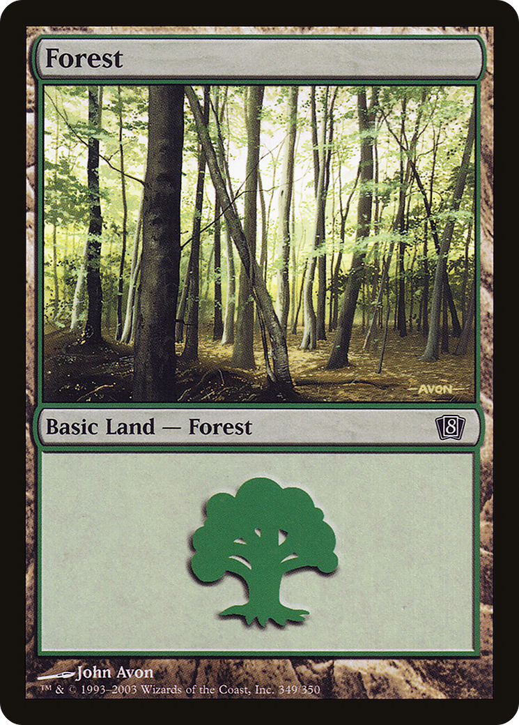 {B}[8ED 349] Forest (349) [Eighth Edition]