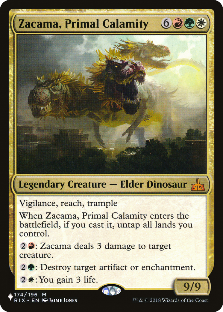 Zacama, Primal Calamity [LIST 174/196]