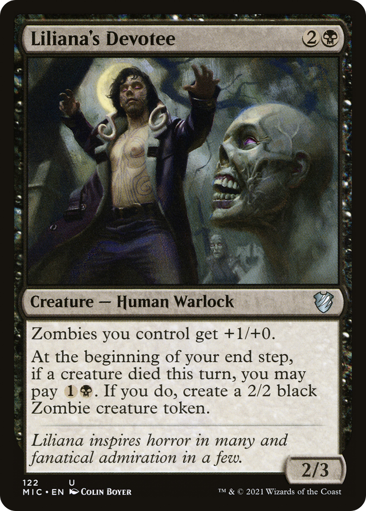 {C} Liliana's Devotee [Innistrad: Midnight Hunt Commander][MIC 122]