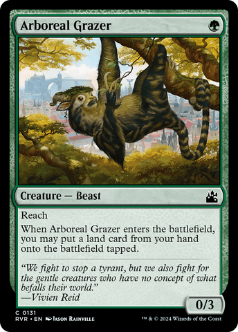 {C} Arboreal Grazer [Ravnica Remastered][RVR 131]