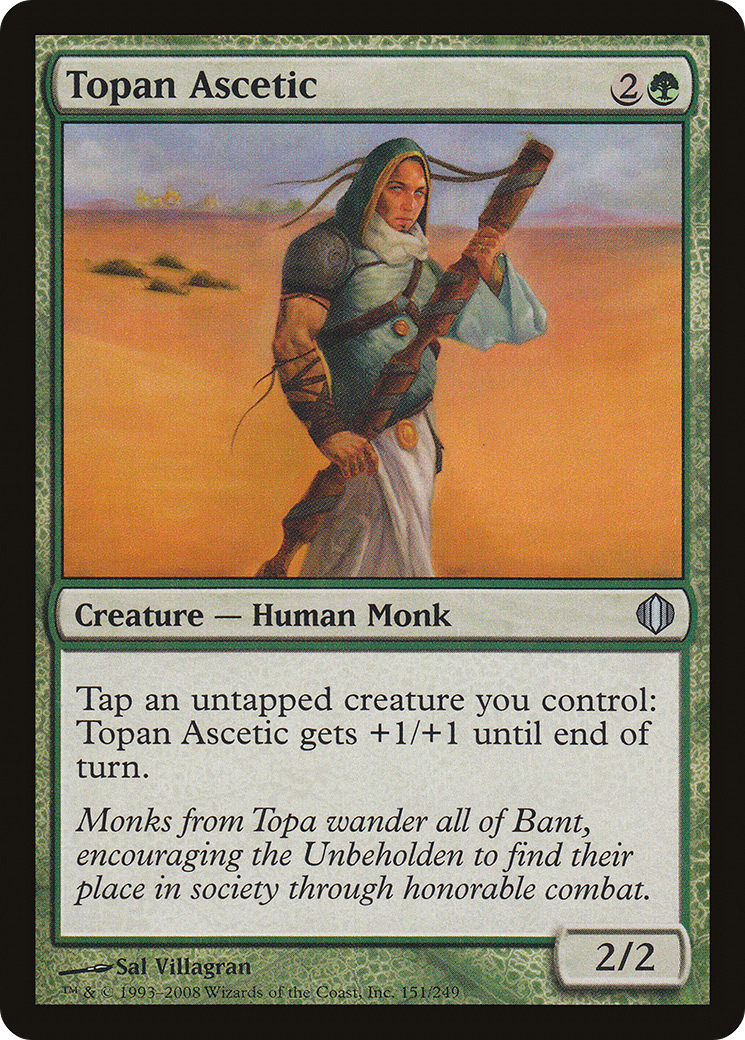 {C} Topan Ascetic [Shards of Alara][ALA 151]