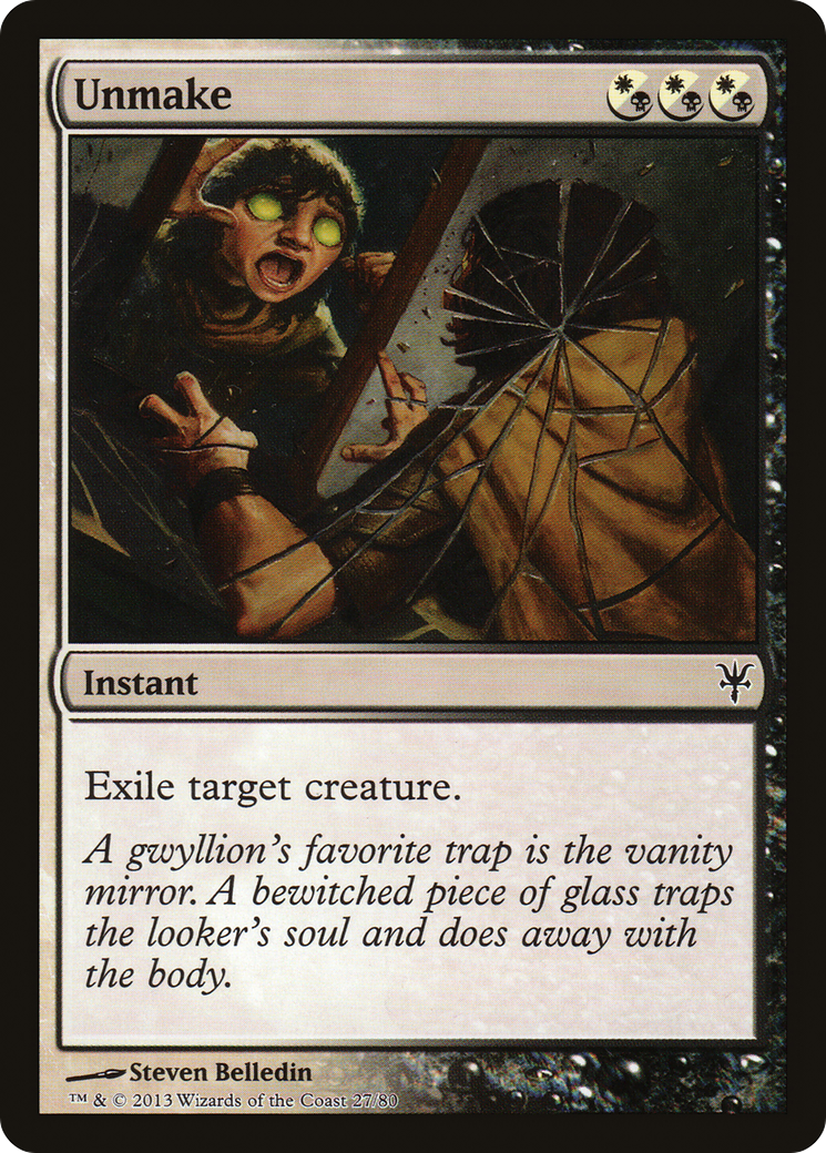 {C} Unmake [Duel Decks: Sorin vs. Tibalt][DDK 027]