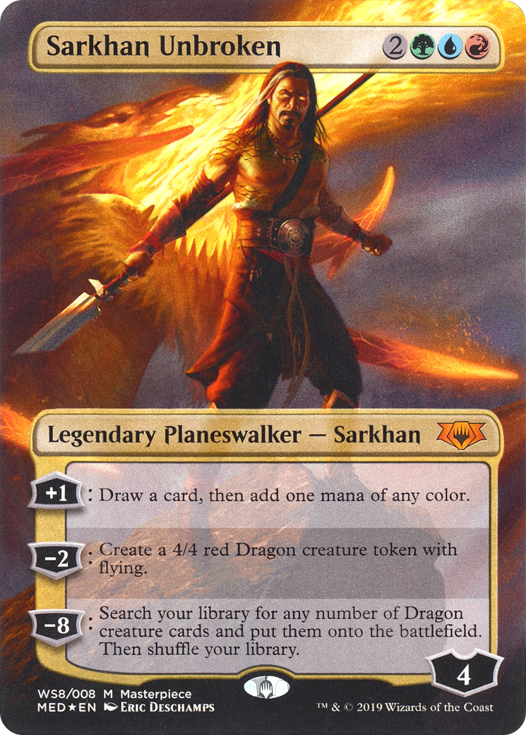 {R} Sarkhan Unbroken [Mythic Edition][PA MED WS8] - Misty Mountain Games