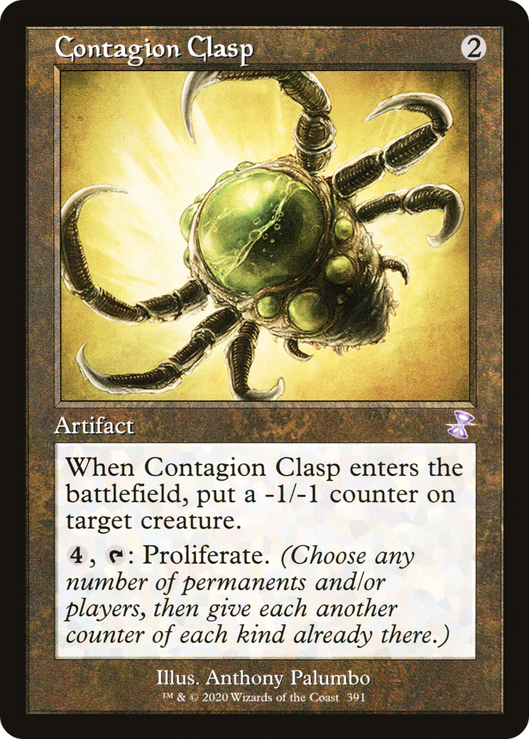 {R} Contagion Clasp (Timeshifted) [Time Spiral Remastered][TSR 391]