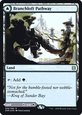{R} Branchloft Pathway // Boulderloft Pathway [Zendikar Rising Prerelease Promos][PR ZNR 258]