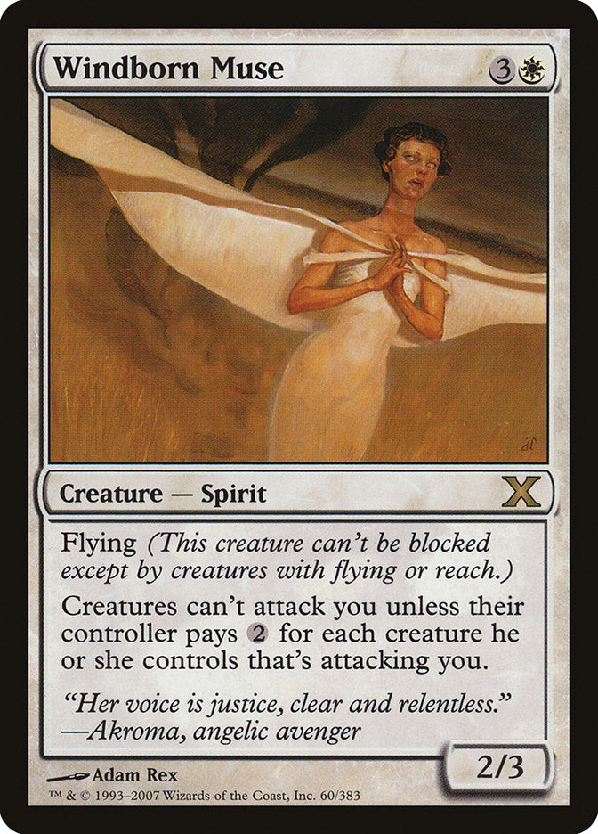 {R} Windborn Muse [Tenth Edition][10E 060]