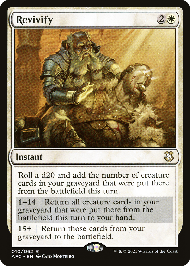 {R} Revivify [Dungeons & Dragons: Adventures in the Forgotten Realms Commander][AFC 010]