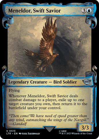 {C} Meneldor, Swift Savior [The Lord of the Rings: Tales of Middle-Earth Showcase Scrolls][LTR 513]