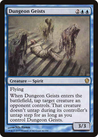 {R} Dungeon Geists [Commander 2013][C13 042]
