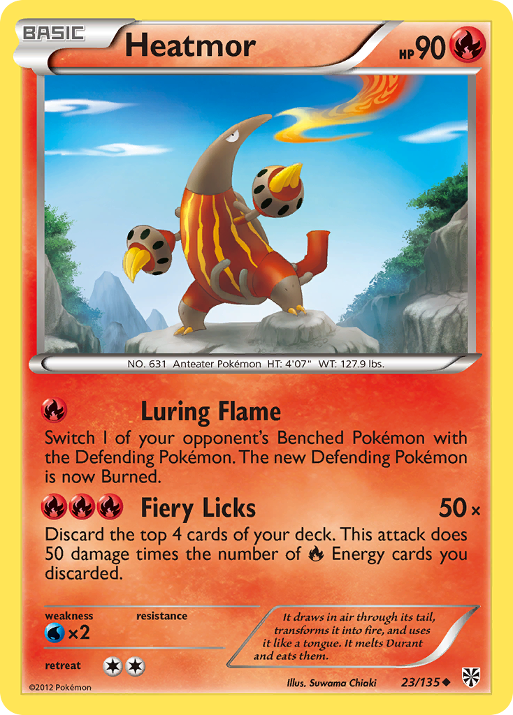 [PKM-C] Heatmor (23/135) [Black & White: Plasma Storm]