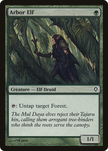 {C} Arbor Elf [Worldwake][WWK 095]