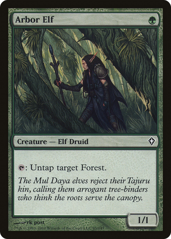 {C} Arbor Elf [Worldwake][WWK 095]