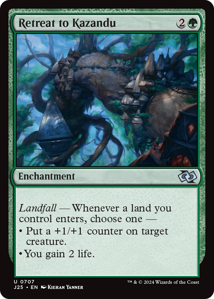 {C} Retreat to Kazandu [Foundations Jumpstart][J25 707]