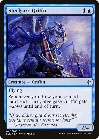 {C} Steelgaze Griffin [Throne of Eldraine][ELD 065]