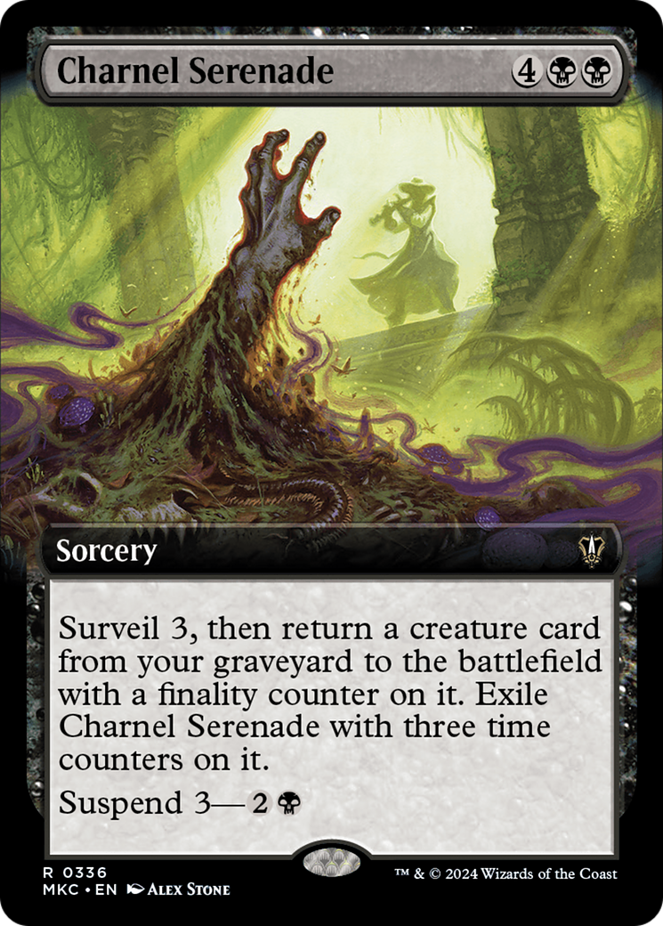{R} Charnel Serenade (Extended Art) [Murders at Karlov Manor Commander][MKC 336]