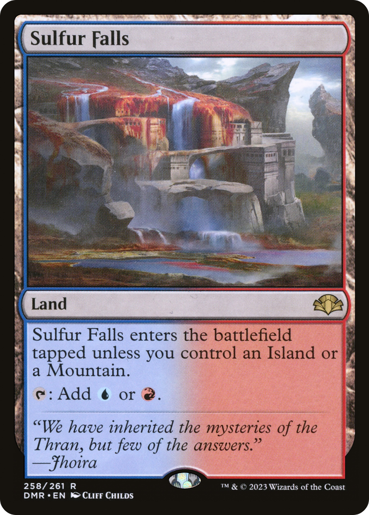 {R} Sulfur Falls [Dominaria Remastered][DMR 258]