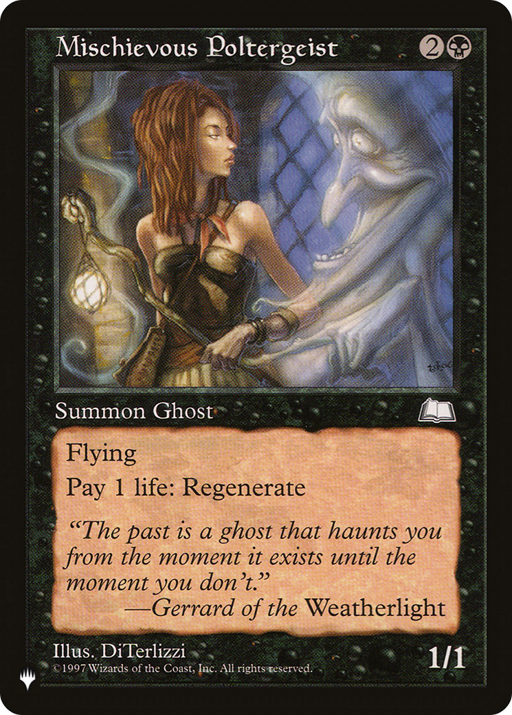 Mischievous Poltergeist [LIST ]