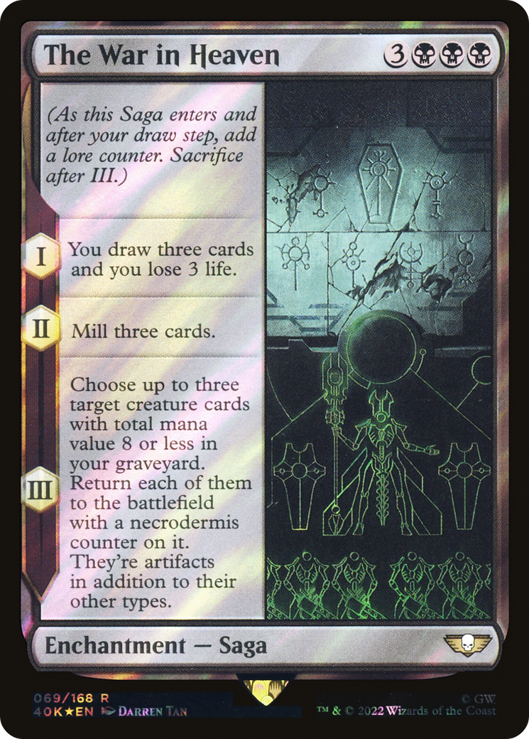 {R} The War in Heaven (Surge Foil) [Universes Beyond: Warhammer 40,000][SF 40K 069]
