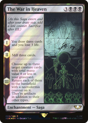 {R} The War in Heaven (Surge Foil) [Universes Beyond: Warhammer 40,000][SF 40K 069]