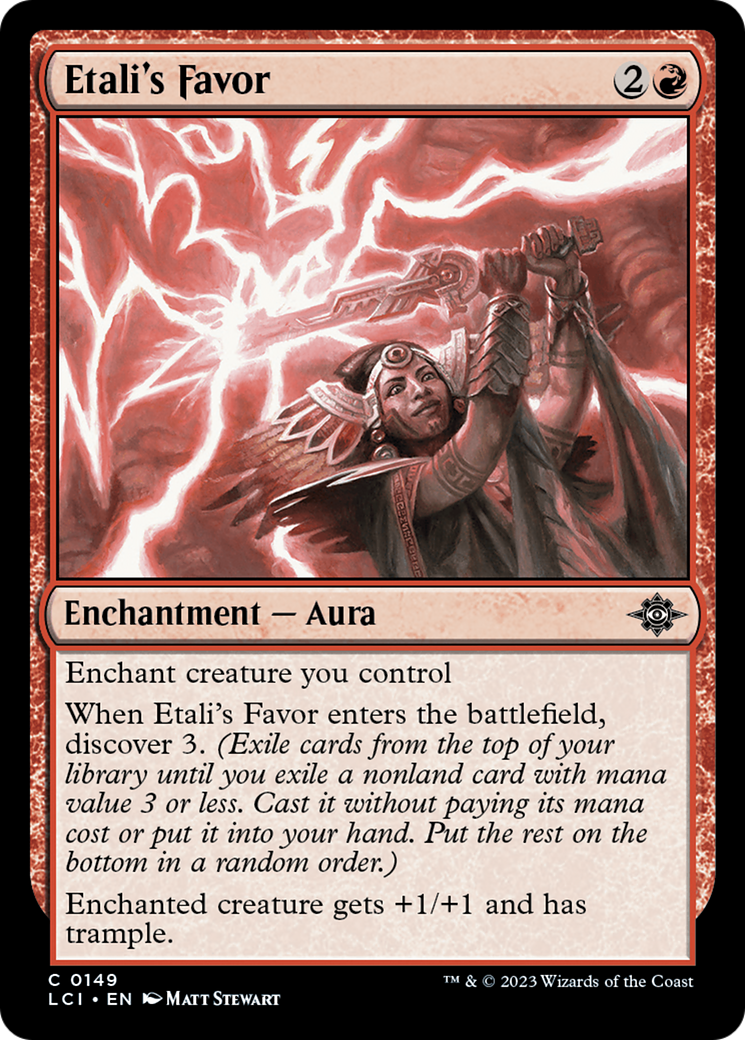 {@C} Etali's Favor [The Lost Caverns of Ixalan][LCI 149]
