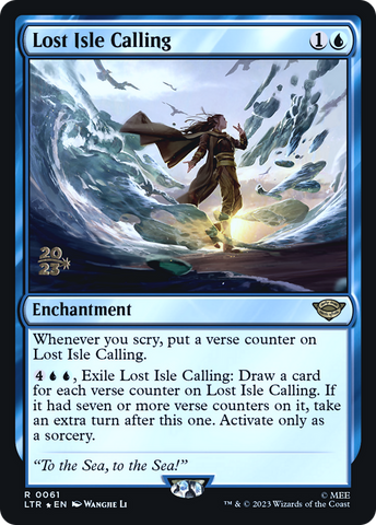 {R} Lost Isle Calling [The Lord of the Rings: Tales of Middle-Earth Prerelease Promos][PR LTR 061]