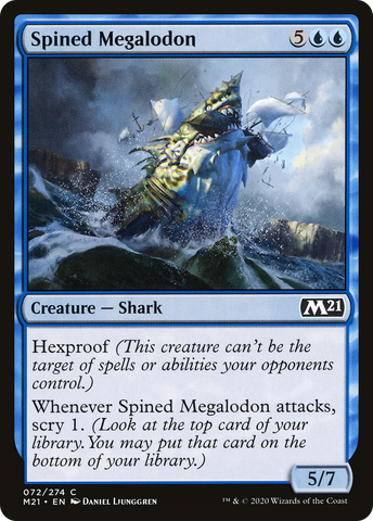 {C} Spined Megalodon [Core Set 2021][M21 072]