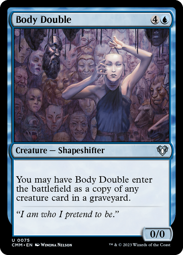 {C} Body Double [Commander Masters][CMM 075]